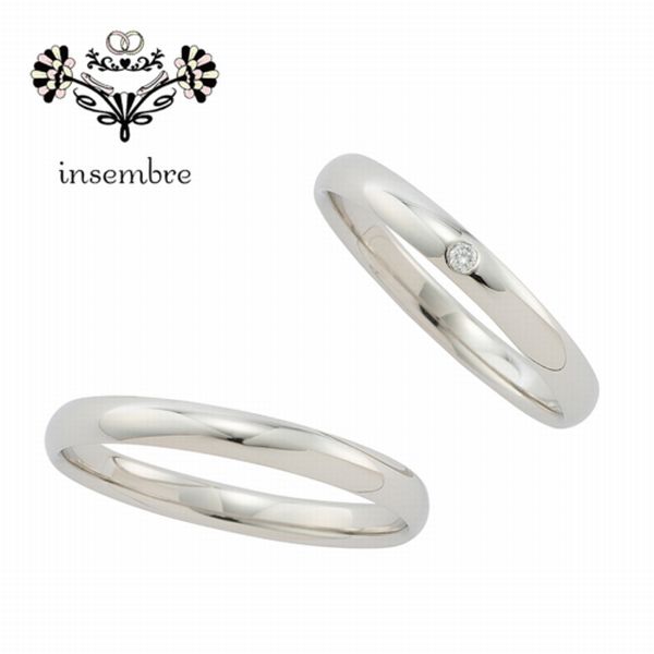 三木市　人気結婚指輪ブランド「インセンブレ」