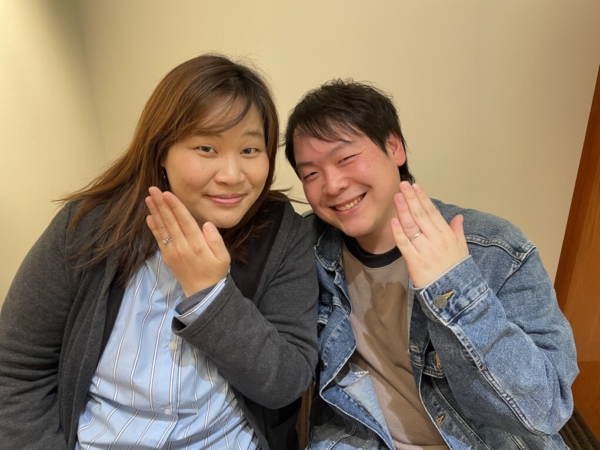兵庫県姫路市からご来店「FISCHER」の結婚指輪をご成約頂きまし