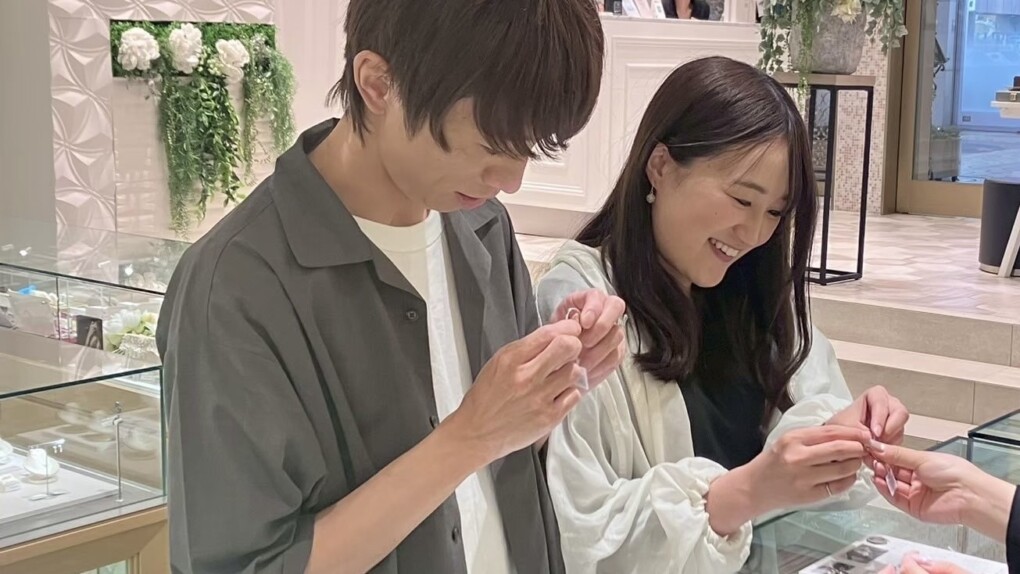 garden姫路で結婚指輪・婚約指輪をご成約されたお客様の感想