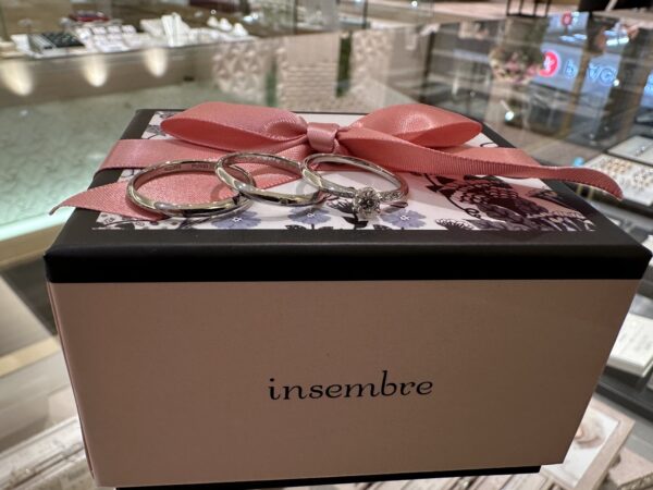 伊丹市加古川市からご来店「insembre」の結婚指輪「garde