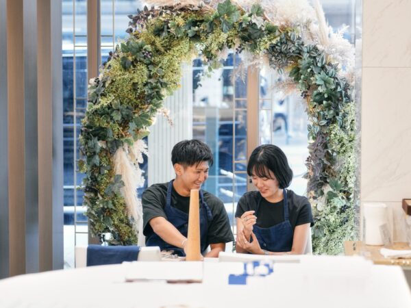 四条烏丸手作り指輪工房で手作りバングル体験