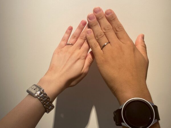 兵庫県姫路市よりご来店「IDEAL Plus fort」の結婚指輪