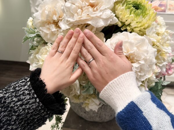 兵庫県高砂市からご来店「FISCHER」の結婚指輪をご成約いただき