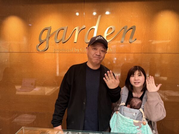 兵庫県加東市からご来店「FISCHER」の結婚指輪をご成約頂きました。
