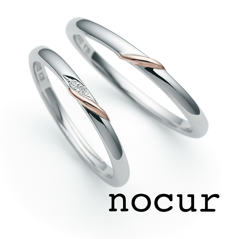 CITIZENシチズン製のnocur（ノクル）で2本で10万円の結婚指輪5