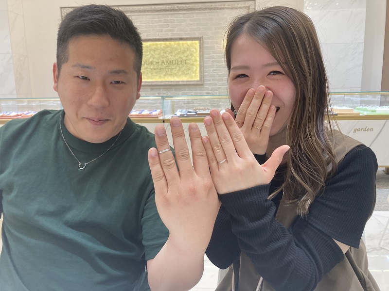 大阪枚方市・京都市右京区｜Pt999鍛造ブランド「RosettE SP」の結婚