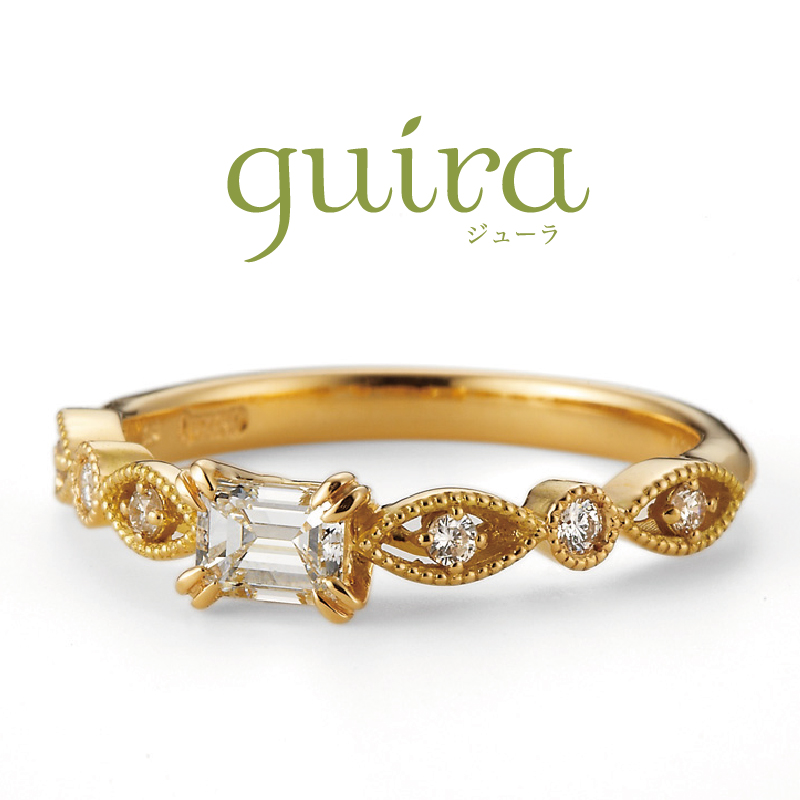 姫路のおしゃれな婚約指輪guiraのゼラニウム